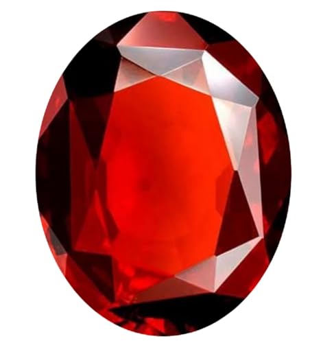 Pierre précieuse hessonite certifiée originale de laboratoire pour création de luxe