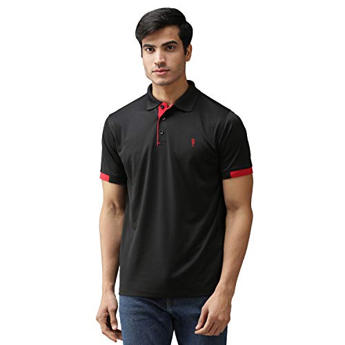 Image of EPPE Polo Collar T-Shirt for Men | Polyester Half Sleeve Stylish Casual Wear | Regular & Dry Fit | Summer Tee.