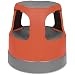 Cramer Taskit 50011PK-43 Scooter Stool Rolling Step Stool, Red