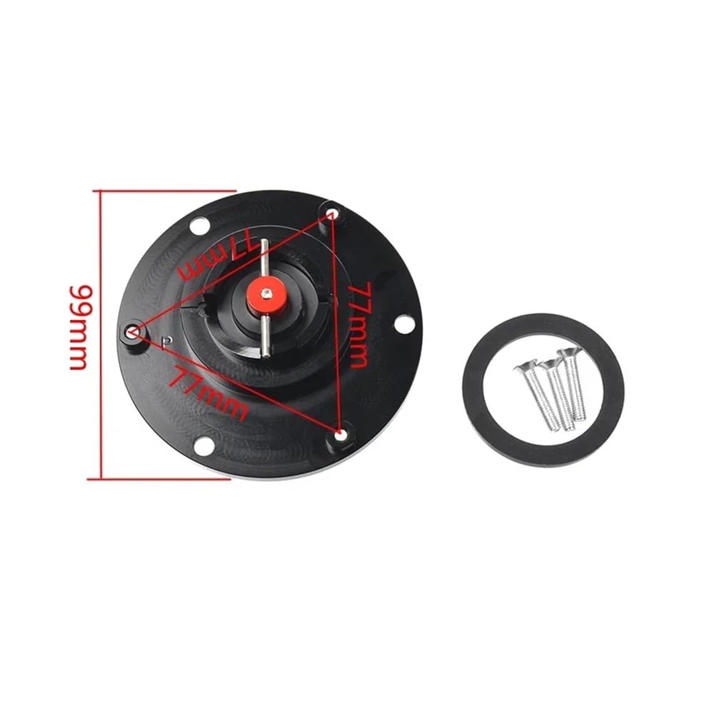 Copertura del Tappo Serbatoio Carburante per Motocicletta per Rocket III per Cagiva Tutti Gli Anni Carburante Moto(Color 02)