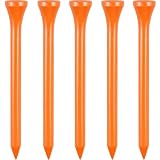 Zivisk Wooden Golf Tees 3-1/4' 100 Count 70Mm Orange