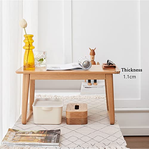Table à manger basse et table d'ordinateur portable 60x35 cm