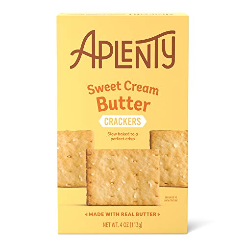 Aplenty, Sweet Cream Butter Crackers, 4 oz