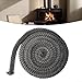 Fiberglass Rope Seal For Stove Doors, Wood Burning Furnaces, Boilers And Industrial Ovens, And Elastic Material To Maintain Full Burn Efficiency(10mm*4m)