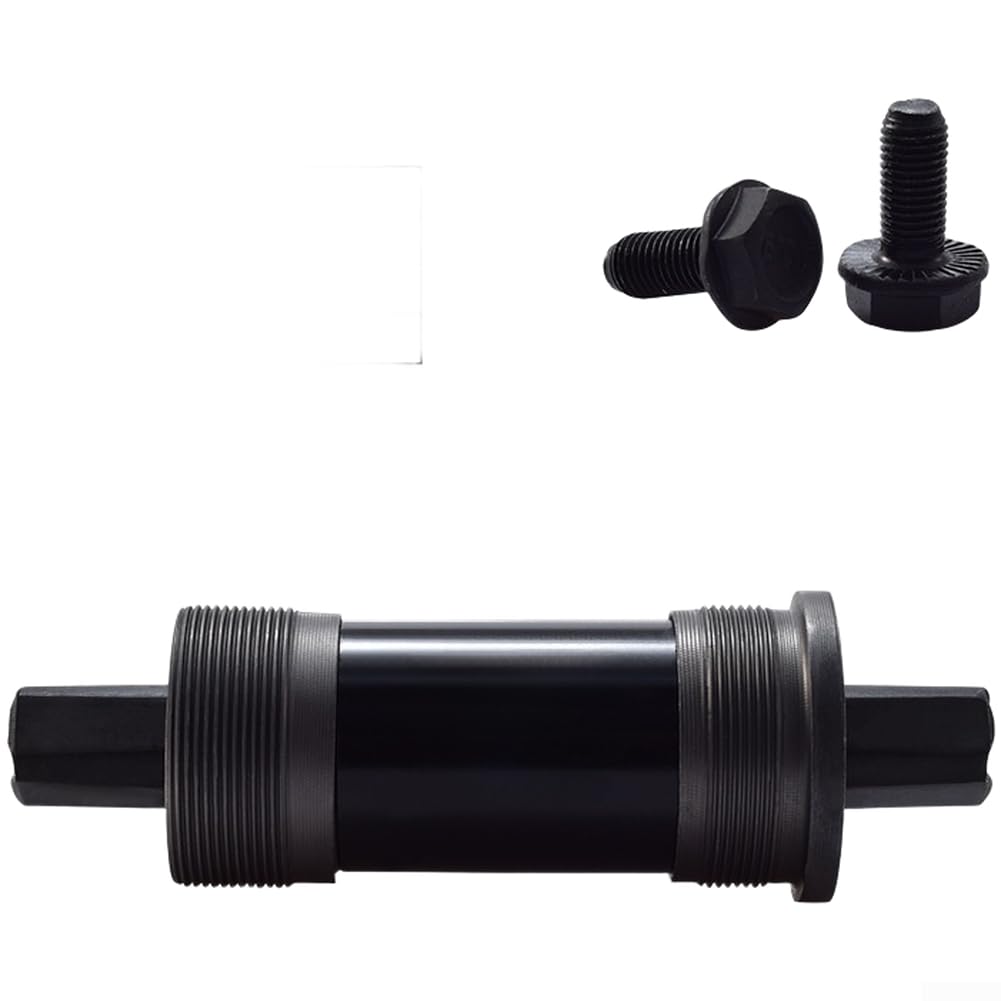 Road Bicycle Square Taper Bottom Bracket 68mm English Thread Aluminium Alloy Shell 126mm Spindle Length(110MM)