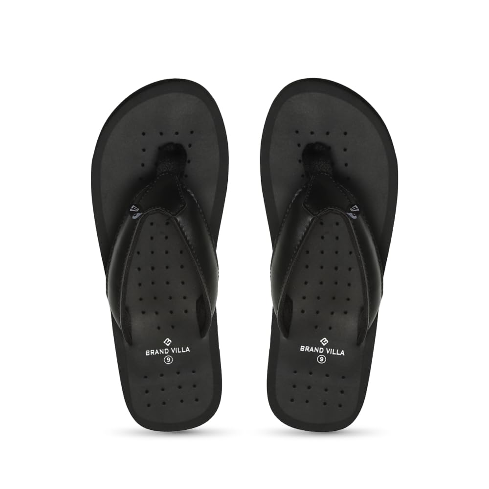 BRAND VILLA Men Doctor Ortho Slippers With Arch Support|Light Weight Home Chappal |Soft Comfortable Stylish Flip Flop Slippers for Men (B0CRV3WL88) Amazon Price History, Amazon Price Tracker