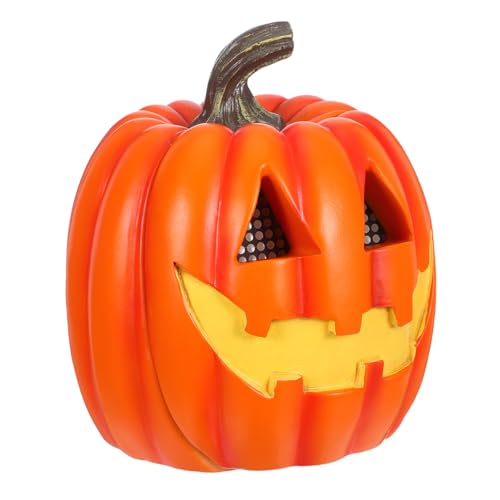 Lanterne Citrouille Halloween LED sans fil plastique résistant décoration intérieur