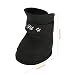 Haustier Hundestiefel, 4PCS Silikon Nette wasserdichte Stiefel Anti Rutsch Gummisohlen für Outdoor (Größe 2.0 'x 1.57in)