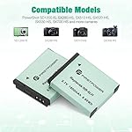 FirstPower-2-Pack-NB-6LH-NB-6L-Batteries-for-Canon-Powershot-S120-SX510-HS-SX280-HS-SX500-is-SX700-D20-S90-D30-ELPH-500-SX270-SX240-SX520-Cameras