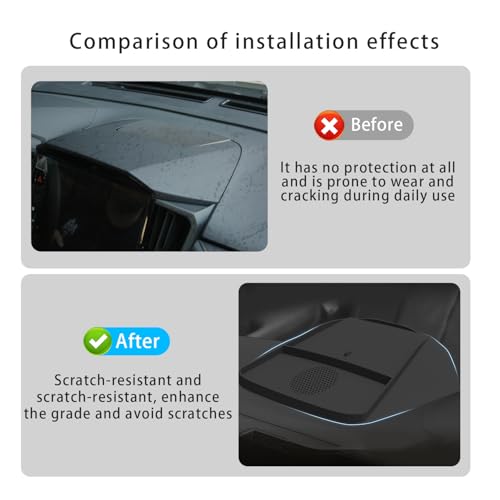 Treesiche Dashboard Panel Organizer fits for 2025 2026 Forester ＆ Outback ＆ Croosterk Accessories Center Console Organizer Anti-Slip Anti-Dust Waterproof Mats Silicone Black by Treesiche - Image 4