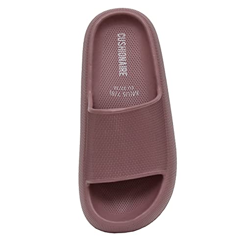 Cushionaire Women's Feather Recovery Slide Sandals With +Comfort, Blush 11 #TOP4