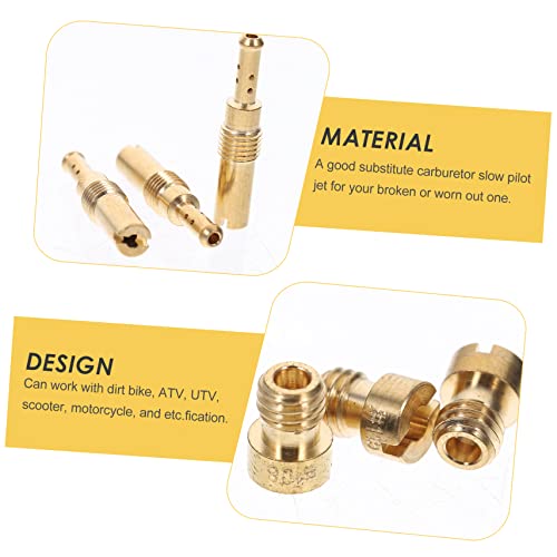 CIYODO 1 Conjunto De Bocal Lento Se Kit De Peças De Bicicleta Acessório De Motocicleta Carburador De