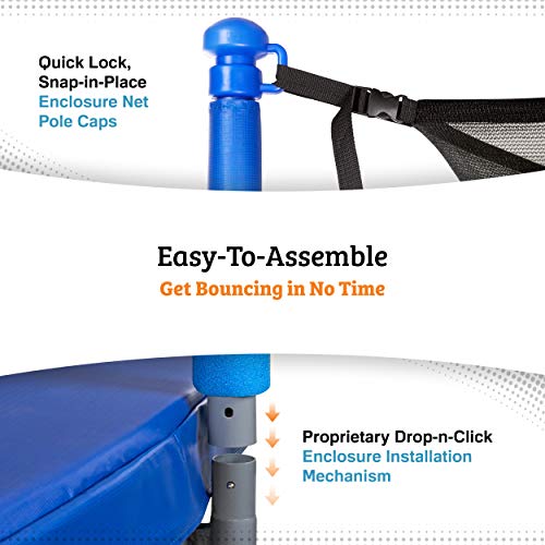 Upper-Bounce-Trampolin-Set-rund-mit-Sicherheitsnetzsystem-7591012141516-FT-Hinterhof-Trampolin-Outdoor-Trampolin-fuer-Kinder-Erwachsene