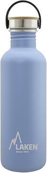 Laken Unisex - Adult Heavy Duty Stainless Steel Bottle 1 Litre Blue 1