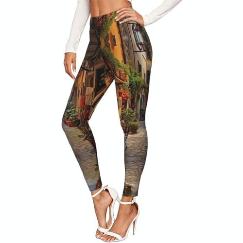 Leggings de entrenamiento para mujer ideales para yoga y paseos con diseño italiano