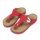 ↩Pisos de tacón bajo: los zapatos con chanclas para mujer adoptan zapatos planos de tacón bajo suaves, que son muy adecuados para el uso diario. Aplicable para asistir a la escuela, conducir, viajar, fiestas, conciertos y compras.