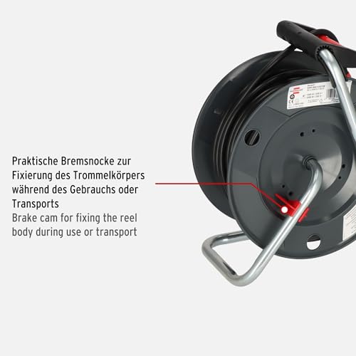 Brennenstuhl Garant V2 Kabeltrommel mit 50 m Kabellänge