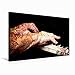 Produktbild CALVENDO Premium Textil-Leinwand 75 cm x 50 cm quer, Flügel | Wandbild, Bild auf Keilrahmen, Fertigbild auf echter Leinwand, Leinwanddruck: Klavierspiel Kunst Kunst