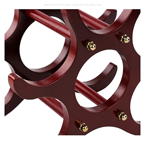 Soporte de vino de mesa de madera 22x16x27.5 cm miniatura 3