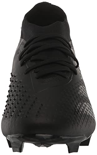Adidas Unisex Predator Accuracy.3 Firm Ground Soccer Shoe, Black/Black/White, 6.5 Us Men #TOP1