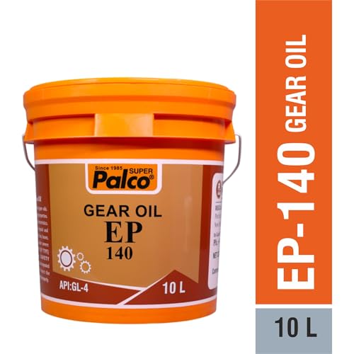 Image of PALCO EP 140 Extreme Pressure Gear Oil 10 Litre (Pack 1) | API GL 4 Gear Oil for Cars, Bus & Other Heavy Vehicle High Performance Heavy-Duty for Smooth Transmissions, Superior Protection