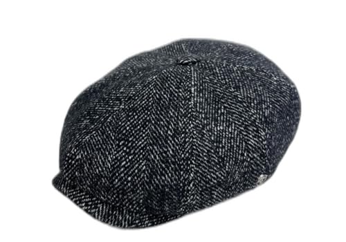 Casquette d'hiver pour homme en laine à carreaux idéal pour les balades