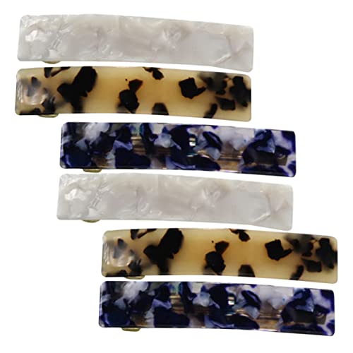Barrettes à cheveux métal anti-glisse pour fixer facilement les cheveux épais lot de 6