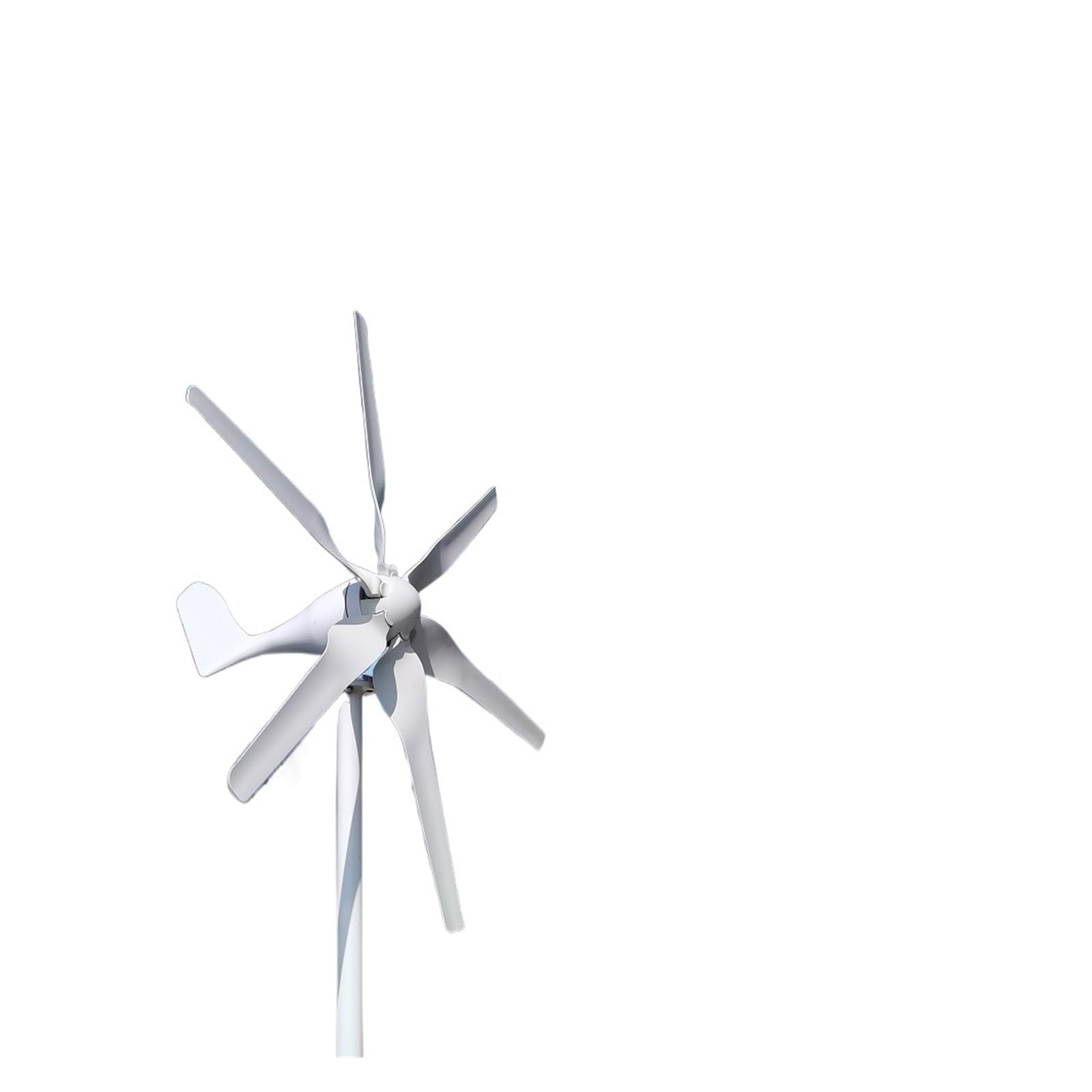 Gqnblvhzupdm Bianco Vertical Wind Turbine Low Speed Star Wind Turbine Nerator 12V 24V 48V 800W Free Alternative Energy Windmill(Onecolor)