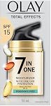 Olay Total Effects 7 in 1 Anti-Aging UV Moisturizer SPF 15, Fragrance Free, 50 mL