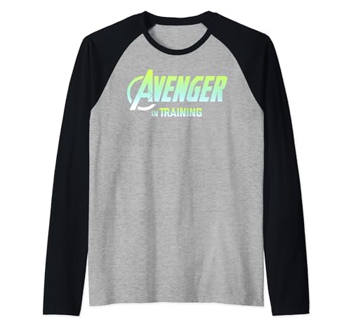 T-shirt Marvel Avengers logo gradient manches raglan vêtement de sport
