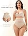 JulyGirl Thong Shapewear Tummy Control,Girdle for Women Tummy Control,Women's Shapewear Control Panties Beige