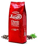 Lucaffé Kaffeebohnen - Lucaffé Classic Full Body & Sweet - 1er Pack (1 x 1 kg), langanhaltendes Kaffeebohnenaroma, 80% Arabica 20% Robusta, nach original italienischer Tradition