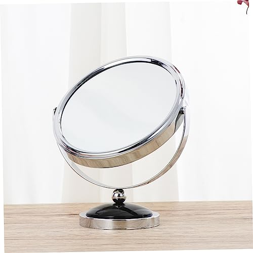 Miroir de maquillage stable à pied antidérapant contre les reflets flous