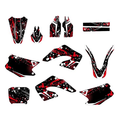 Kit complet d'autocollants graphiques durables CR125 CR250 2000-2001 - 2