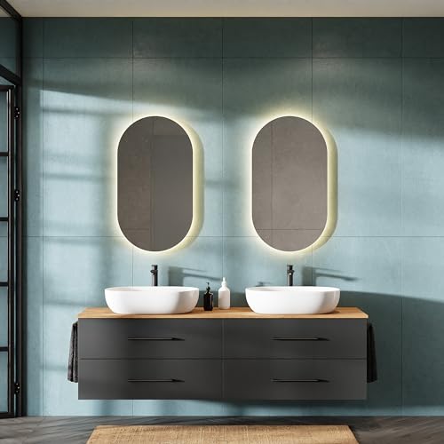 SPAZIO: Sappiamo quanto sia importante lo spazio nel bagno. Il nostro lavabo offre spazio sufficiente per i vostri utensili da bagno, asciugamani e articoli da toeletta, riposti ordinatamente e facilmente accessibili.