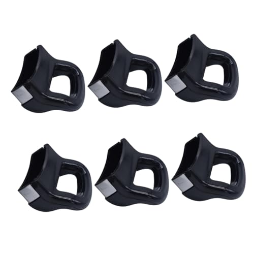 UTHCLO 6個 万能耐熱防?鍋取っ手 握りやすいで滑りにくい 鍋 蒸し器 圧力鍋対応 交換用持ち手 プロ 家用設計