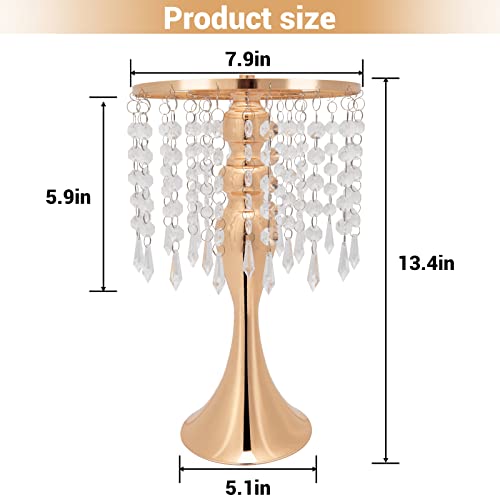 Flower Metal Vase 4Pcs 13.4In For Wedding Centerpieces Lead Road Reception,Versatile Silver Vases For Wedding Anniversary Dinner Home Party Table Deco #TOP1