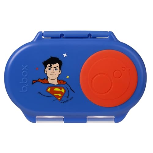 Image of b.box Superman Snack Box, Snack Containers for Kids, Kids Lunch Box
