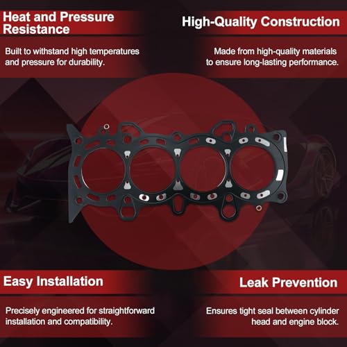Image of Cylinder Head Gasket Set for Honda Civic 2001 2002 2003 2004 2005 Models OE 12251PLC004 12251-PLC-003