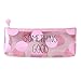 Produktbild Trada Federmäppchen, Rosa Transparent Federmäppchen Kosmetiktasche Make-Up Tasche Bleistifte Box Laser Makeup Pouch Halter Briefpapier Pouch Stifteetui Mäppchen Stifttasche (A)