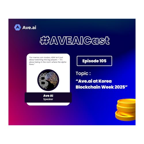 Ave.ai at Korea Blockchain Week 2025 cover art