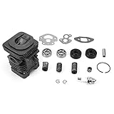【Adecuado para】 ： Kit de pistón de cilindro de motosierra profesional, que se adapta perfectamente a Husqvarna 235 236 240 235e 236e 240e. Verifique las especificaciones de su motosierra antes de su compra ~