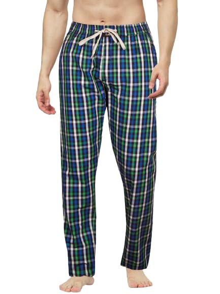 Men's Cotton Checkered Checkmate Pyjamas (Pack of 2)-image-23