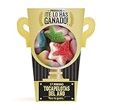 PREMIO TOCAPELOTAS Todos tenemos un/a tocapelotillas en la familia o amigos pero ¡le queremos! Es Nº1 en la categoría “Chinchar todo el rato” y tiene Mención Honorífica en la de “Ponerte de los nervios” pero como lo hace con tanta gracia ¡se merece un premio-gominola!