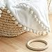 Baby Milestone Monthly Blanket with Double-Sided Milestone Cards and Circle Ring Play Mat Large(43.3