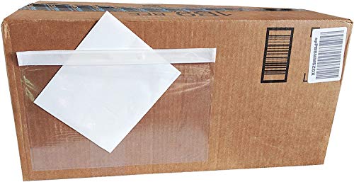 Kchex 6" X 9" Clear Plastic Self Adhesive Shipping Label / Packing Slip Envelope Pouches (100 Pcs) #TOP1