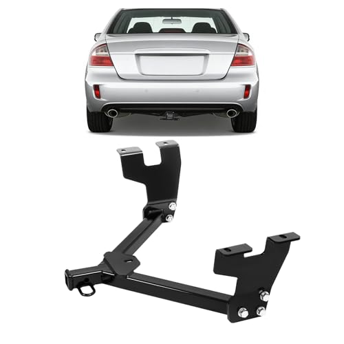 Gelacie Class 2 Trailer Tow Hitch, 1.25 Inch Receiver Compatible with 2005-2009 Subaru Outback Sedan，Wagon 2005-2009 Subaru Legacy Sedan or Wagon, Including Outback and 2.5 GT