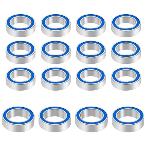 Image of 16pcs Ball Bearing Set 7x11x3 8x12x3.5mm for Losi 1 /12 NASCAR AWD Racecar Upgrade Parts