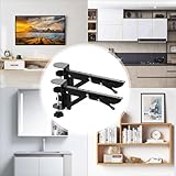 Desktop Clamp Keyboard Holder Foldable Rest Support with 2 Extended Stands No Drill Side Clip for Home Office Computer Setup - Image 4