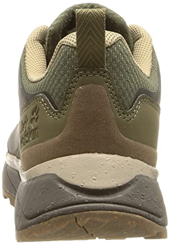 Jack Wolfskin Men's Terraventure Texapore Low Hiking Shoe, Brown/Beige, 10.5 #TOP2